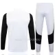 Juventus Ensemble Sweat d'Entraînement Homme 2023-24 Quart-Zip Blanche