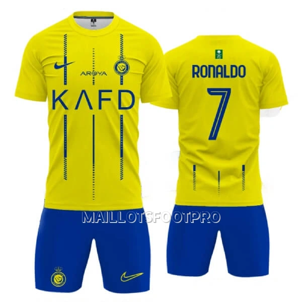 Maillot AL NASSR Ronaldo 7 Enfant Domicile 2023-24