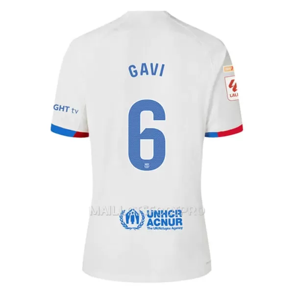 Maillot FC Barcelone Gavi 6 Enfant Extérieur 2023-24