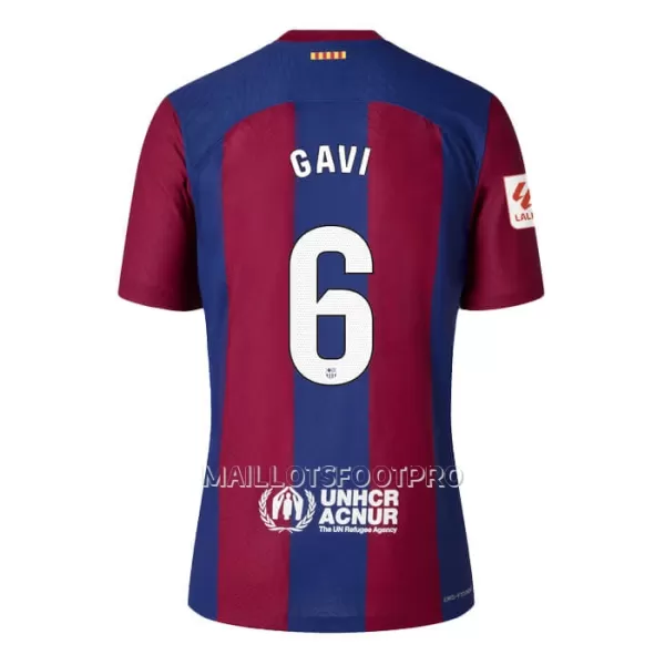 Maillot FC Barcelone Gavi 6 Homme Domicile 2023-24