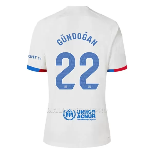 Maillot FC Barcelone Gundogan 22 Homme Extérieur 2023-24