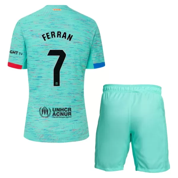 Maillot FC Barcelone Ferran 7 Enfant Third 2023-24