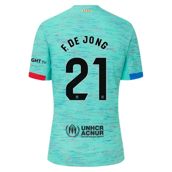 Maillot FC Barcelone Frenkie de Jong 21 Enfant Third 2023-24