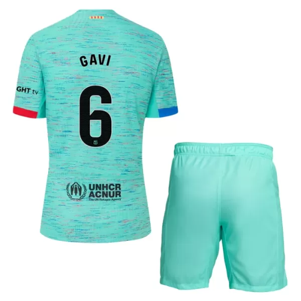 Maillot FC Barcelone Gavi 6 Enfant Third 2023-24