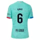 Maillot FC Barcelone Gavi 6 Enfant Third 2023-24