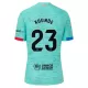 Maillot FC Barcelone Kounde 23 Homme Third 2023-24