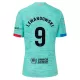 Maillot FC Barcelone Lewandowski 9 Enfant Third 2023-24