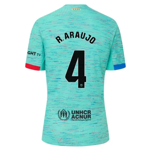 Maillot FC Barcelone R. Araujo 4 Homme Third 2023-24