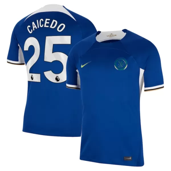 Maillot Chelsea Caicedo 25 Homme Domicile 2023-24