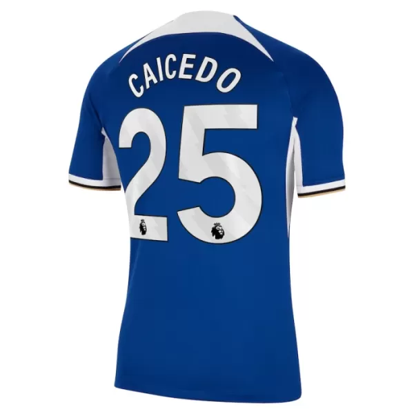 Maillot Chelsea Caicedo 25 Homme Domicile 2023-24