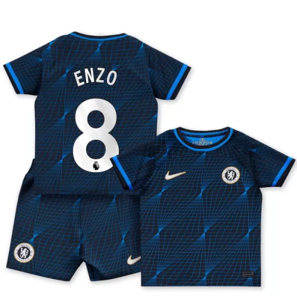 Maillot Chelsea Enzo 8 Enfant Extérieur 2023-24