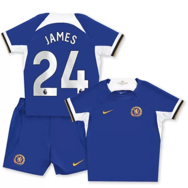 Maillot Chelsea James 24 Enfant Domicile 2023-24