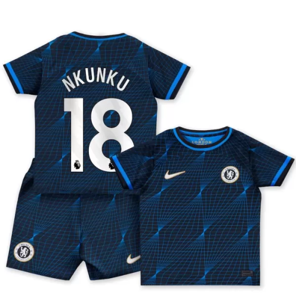 Maillot Chelsea Nkunku 18 Enfant Extérieur 2023-24