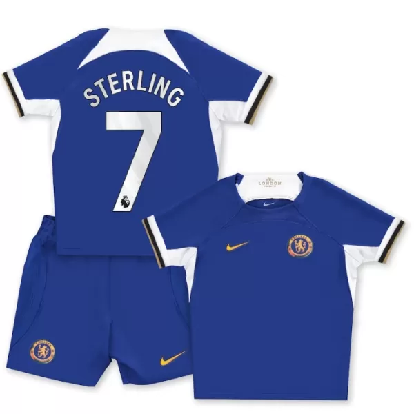 Maillot Chelsea Sterling 7 Enfant Domicile 2023-24