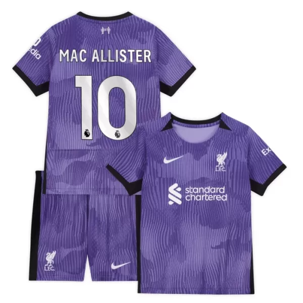 Maillot Liverpool Mac Allister 10 Enfant Third 2023-24