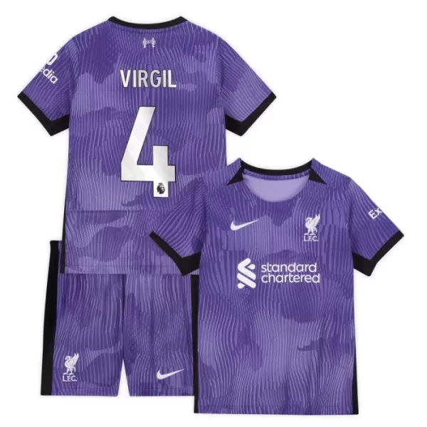 Maillot Liverpool Virgil 4 Enfant Third 2023-24