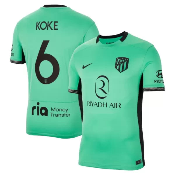 Maillot Atlético Madrid Koke 6 Homme Third 2023-24