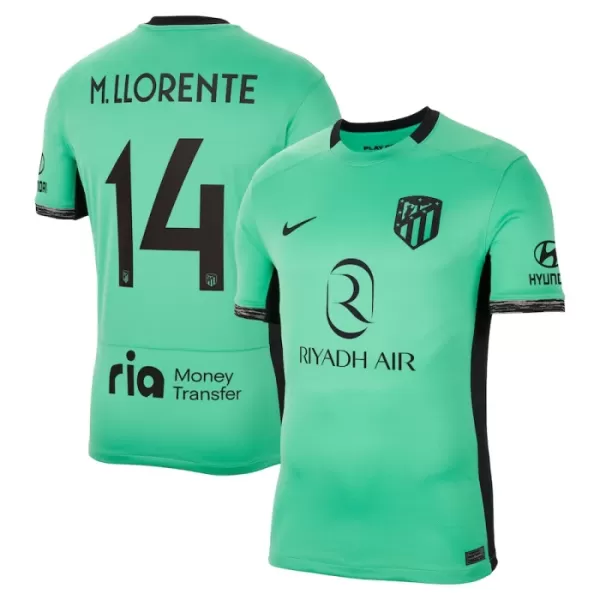 Maillot Atlético Madrid M. Llorente 14 Homme Third 2023-24