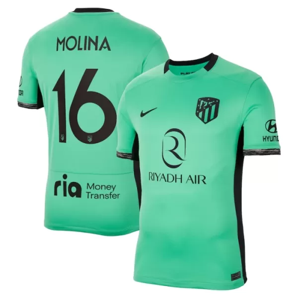 Maillot Atlético Madrid Molina 16 Homme Third 2023-24