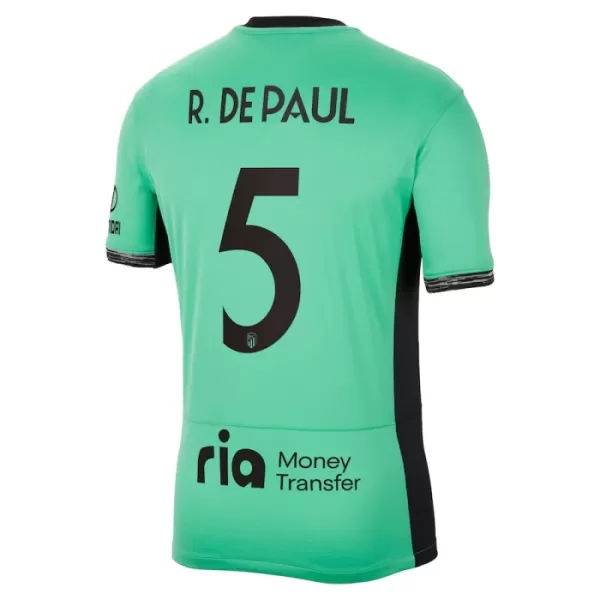 Maillot Atlético Madrid R. De Paul 5 Homme Third 2023-24