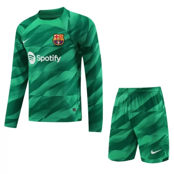 Maillot Gardien FC Barcelone Enfant Domicile 2023-24 Manches Longues