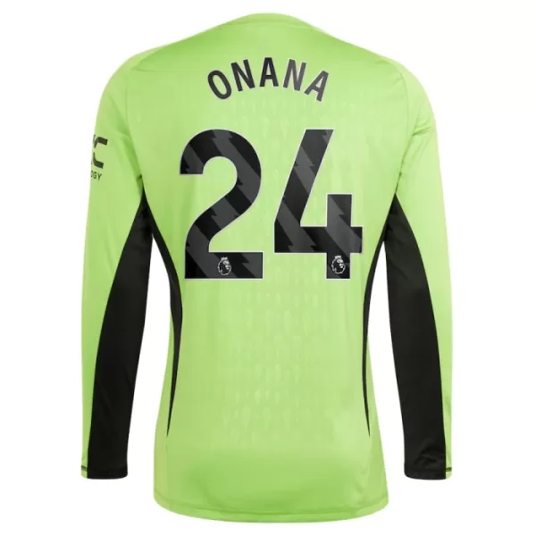 Maillot Gardien Manchester United Onana 24 Homme Domicile 2023-24 Manches Longues