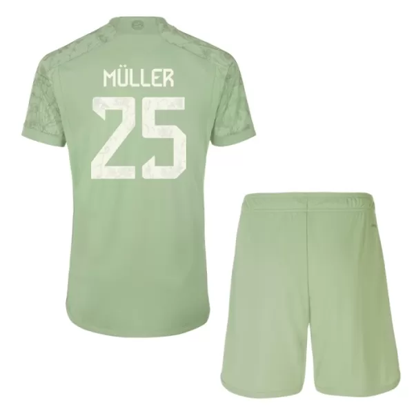 Maillot FC Bayern Munich Muller 25 Enfant Third 2023-24