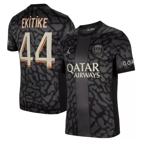 Maillot Paris Saint-Germain Ekitike 44 Homme Third 2023-24