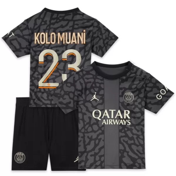 Maillot Paris Saint-Germain Kolo Muani 23 Enfant Third 2023-24