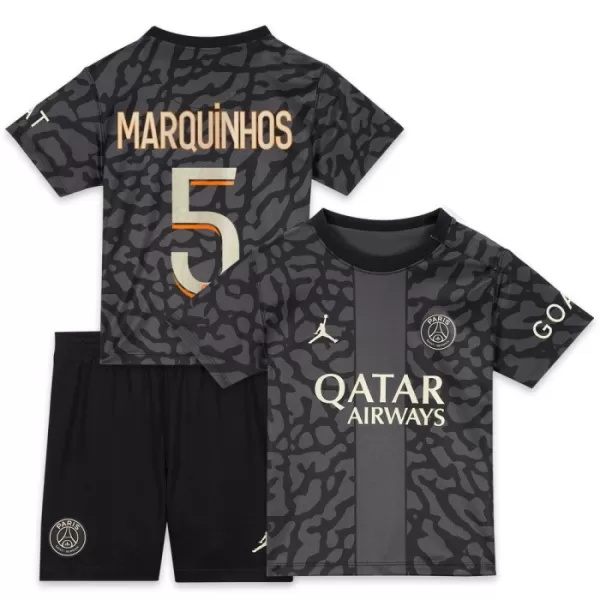 Maillot Paris Saint-Germain Marquinhos 5 Enfant Third 2023-24