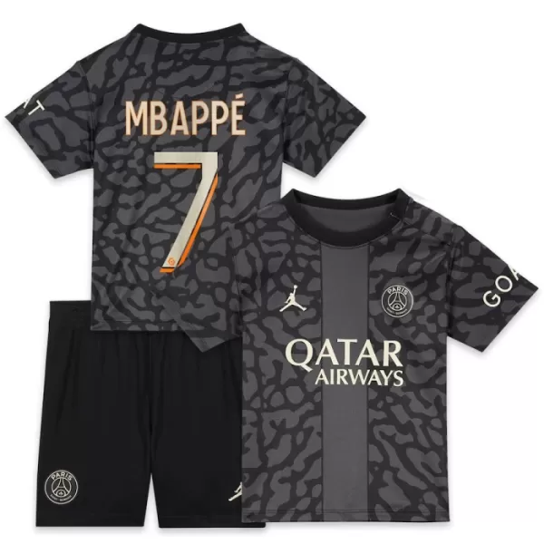 Maillot Paris Saint-Germain Mbappé 7 Enfant Third 2023-24