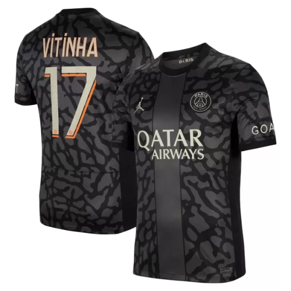 Maillot Paris Saint-Germain Vitinha 17 Homme Third 2023-24