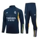 Real Madrid Kit Sweat d'Entraînement Homme 2023-24 Quart-Zip Navy