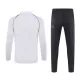 SSC Naples Kit Sweat d'Entraînement Homme 2023-24 Quart-Zip Blanche