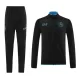 SSC Naples Kit Sweat d'Entraînement Homme 2023-24 Quart-Zip Noire