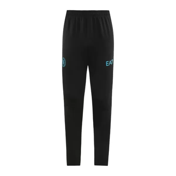 SSC Naples Kit Sweat d'Entraînement Homme 2023-24 Quart-Zip Noire