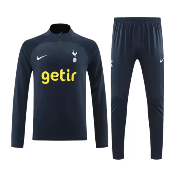 Tottenham Hotspur Kit Sweat d'Entraînement Homme 2023-24 Quart-Zip Navy