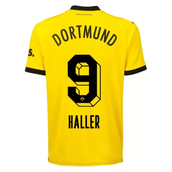 Maillot Borussia Dortmund Haller 9 Homme Domicile 2023-24