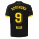 Maillot Borussia Dortmund Haller 9 Homme Extérieur 2023-24