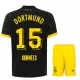 Maillot Borussia Dortmund Hummels 15 Enfant Extérieur 2023-24