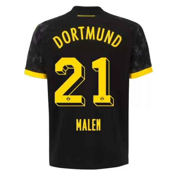 Maillot Borussia Dortmund Malen 21 Homme Extérieur 2023-24