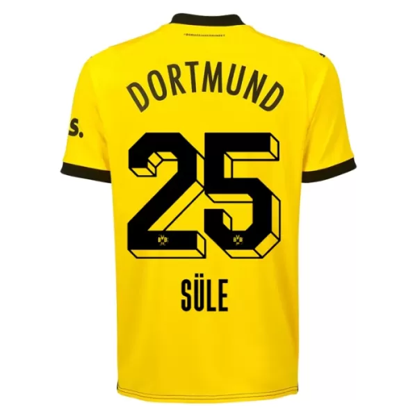 Maillot Borussia Dortmund Sule 25 Homme Domicile 2023-24