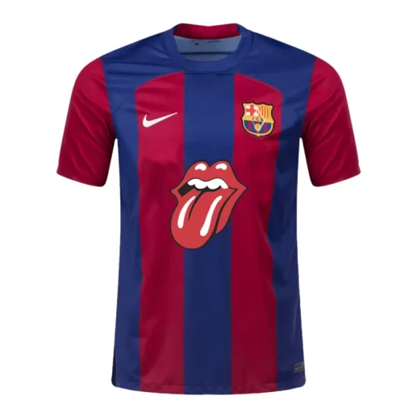 Maillot FC Barcelone x Rolling Stones Homme Domicile 2023-24