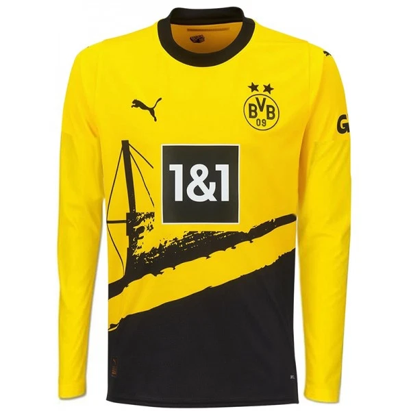 Maillot Manches Longues Borussia Dortmund Homme Domicile 2023-24