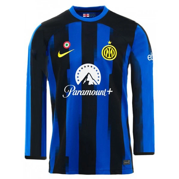 Maillot Manches Longues Inter Milan Homme Domicile 2023-24