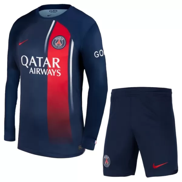 Maillot Manches Longues Paris Saint-Germain Enfant Domicile 2023-24