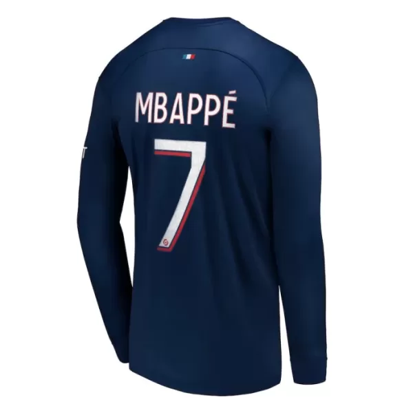 Maillot Manches Longues Paris Saint-Germain Mbappé 7 Homme Domicile 2023-24