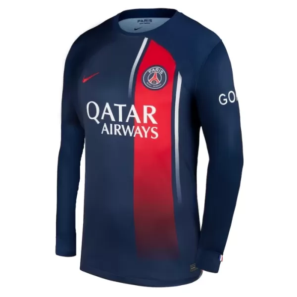 Maillot Manches Longues Paris Saint-Germain Mbappé 7 Homme Domicile 2023-24