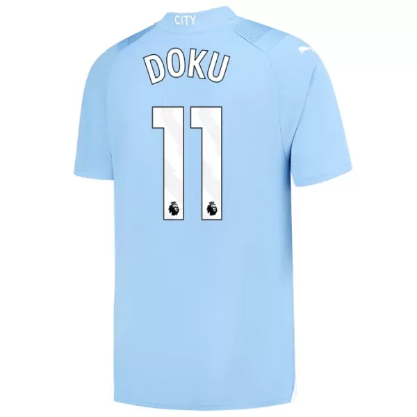 Maillot Manchester City Doku 11 Enfant Domicile 2023-24