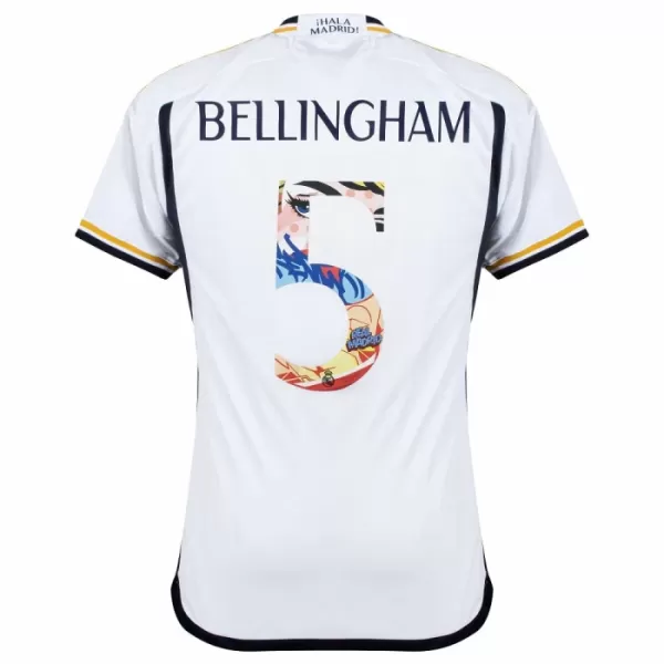 Maillot Real Madrid Bellingham 5 Homme Domicile 2023-24